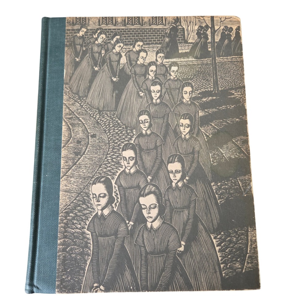 Jane Eyre 1943 Random House Hardcover Fritz Eichenberg Engravings Vintage